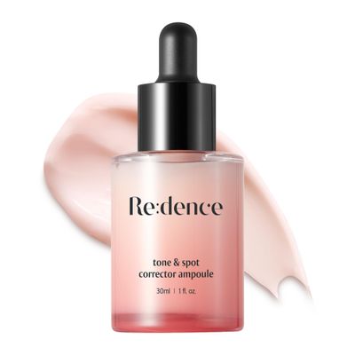 Redence Tone &amp; Spot Ampoule Serum for Face, Boost Moisturizer, Evening Tone, Non-irritating for Sensitive, Non-sticky Essence, 1 fl Oz