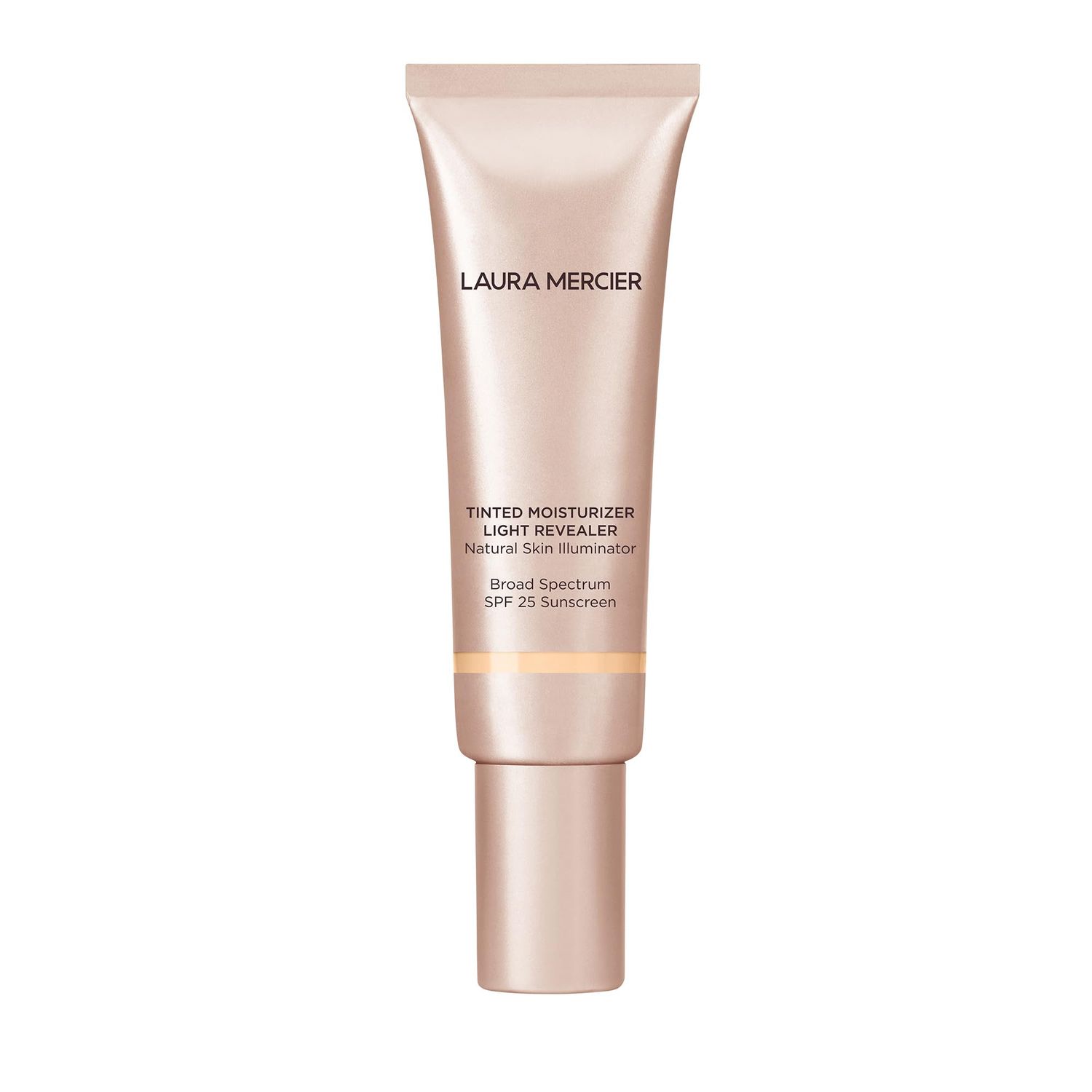 Laura Mercier Tinted Moisturizer Light Revealer Natural Skin Illuminator with SPF 25: All Day Hydration, Ultra-Sheer Coverage, Luminous &amp; Radiant Finish, Skin Tint, Cameo