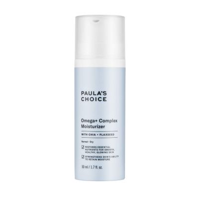 Paula&#39;s Choice Omega+ Complex Lightweight Face Moisturizer, Shea Butter &amp; Plant Oils, Brightening Vitamin C - For Dry &amp; Sensitive Skin