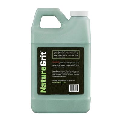Nature Grit - Heavy Duty Industrial Hand Cleaner Pump-top - Walnut Shell Conditioners for Skin Protection for Auto Mechanics, Manufacturing, and Anyone with Working Hands (1)