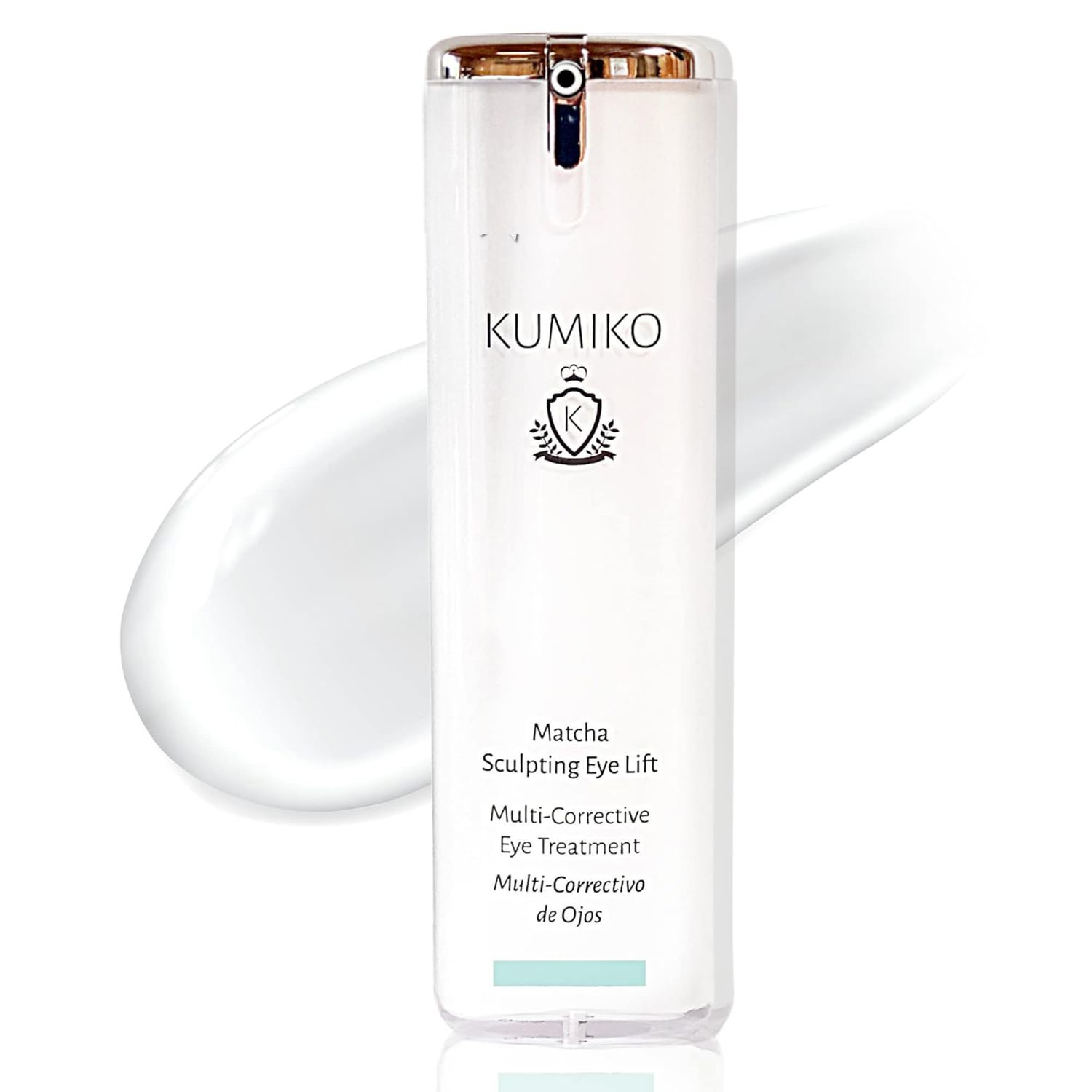 KUMIKO Ultimate Eye Lift &amp; Brightener - Multi-Corrective Skincare Day Cream for Eyes &amp; Lips - Targets Dark Circles, Wrinkles &amp; Puffiness - Hydrating Eye Moisturizer - Ethical Beauty - 30ml