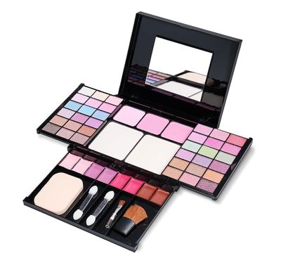 SailbSalab Makeup Set for Women full Kit 49 Color Eyeshadow Palette Lipstick Blush Contour Powder Concealer with 5pcs Makeup Brushes All In One Makeup Kit