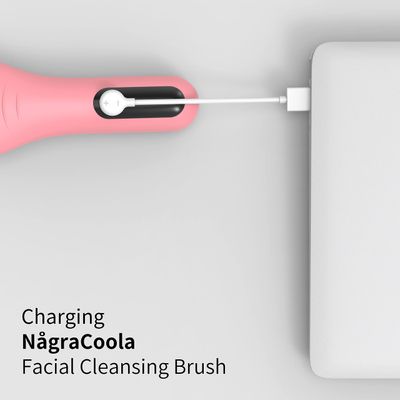 Version 2,0 Magnet Charging Cable to NgraCoola Facial Cleansing Brush