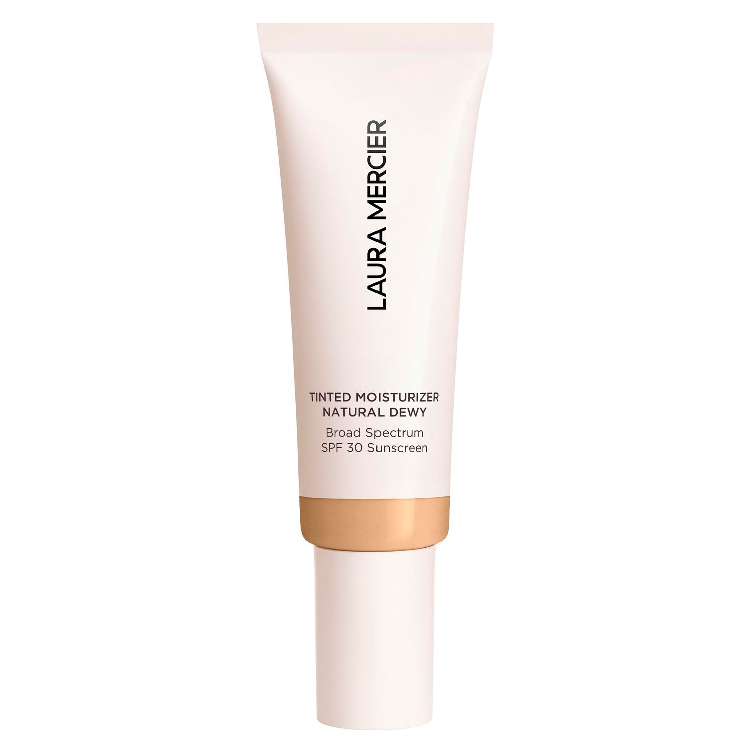 Laura Mercier Tinted Moisturizer Natural Dewy with SPF 30: 24HR+ Hydration, Long Lasting, Sheer to Light, Buildable Coverage, Dewy Finish, Improve Skin Tone and Texture, Skin Tint, Citrine