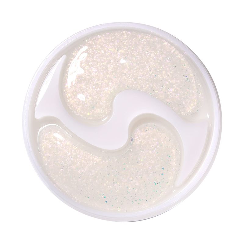 Petitfee Aura Quartz Eye Mask Pure Opal 40 pcs (20 pairs) - Rejuvenating Hydrogel Eye Patch for Puffy Eye Bags, Cooling, Depuffing, Under Eye Elasticity, Reduces Fine Lines for Firming Eye Area