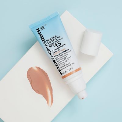 Peter Thomas Roth | Water Drench Hyaluronic Cloud Sheer Tint Moisturizer Broad Spectrum SPF 45, Hydrating Tinted SPF Moisturizer, Adaptable Sheer Tint, For All Skin Tones and Types