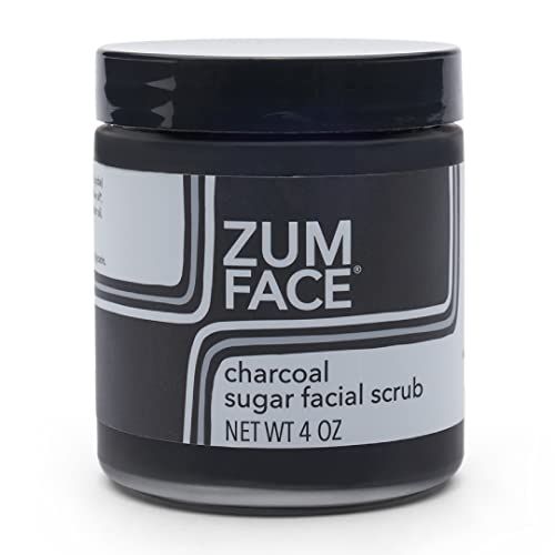 Zum Face Sugar Facial Scrub - Charcoal - 4 oz