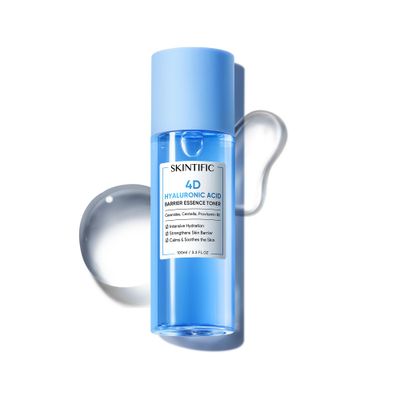 SKINTIFIC 4D Hyaluronic Acid Barrier Essence Toner 100ml Facial Toner Hydrating Toner Non-Medicated Skin serum