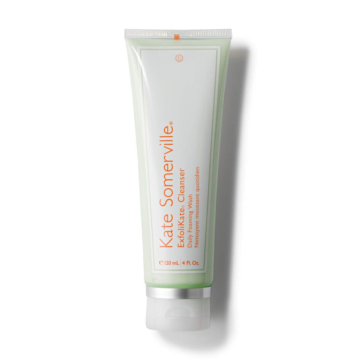 Kate Somerville ExfoliKate Cleanser - Daily Exfoliating Foaming Face Wash - Clinically Formulated Glycolic Acid and Lactic Acid Gentle Facial Scrub, 4 Fl Oz