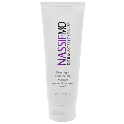 NassifMD Refreshing &amp; Brightening Overnight Illuminating Masque Leaves Skin Soft &amp; Refreshed 4 fl oz