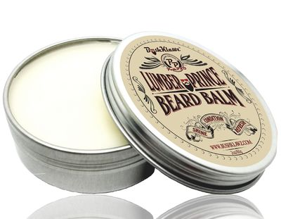 Lumber Prince Beard Balm Leave in Conditioner Beard Butter Premium Refreshing Manly Woodsy Musk Scent 2 oz Best Gift for Fathers
