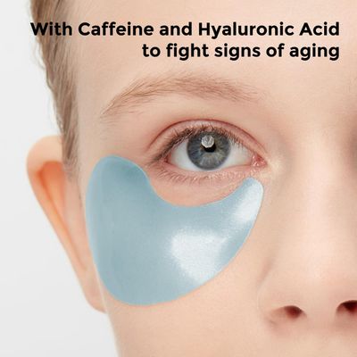 misoli Under Eye Patches Caffeine &amp; Hyaluronic acid (60pc), Eye Patches for Puffy Eyes, Dark Circles, Under Eye Bags, Fine Lines  Paraben free, Korean Skincare