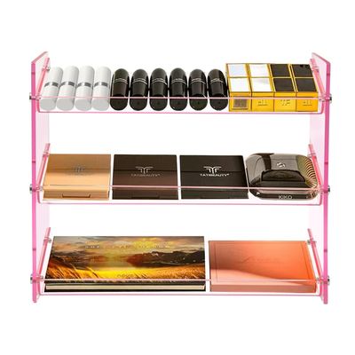SetGame 3 Layer Makeup Organizer Countertop Shelf for Small Bottles, Face Products, A Gifts for Women Girls, for Dresser and Bathroom Vanity, Beauty Organizer Shelf for Lipstick Brush Skincare