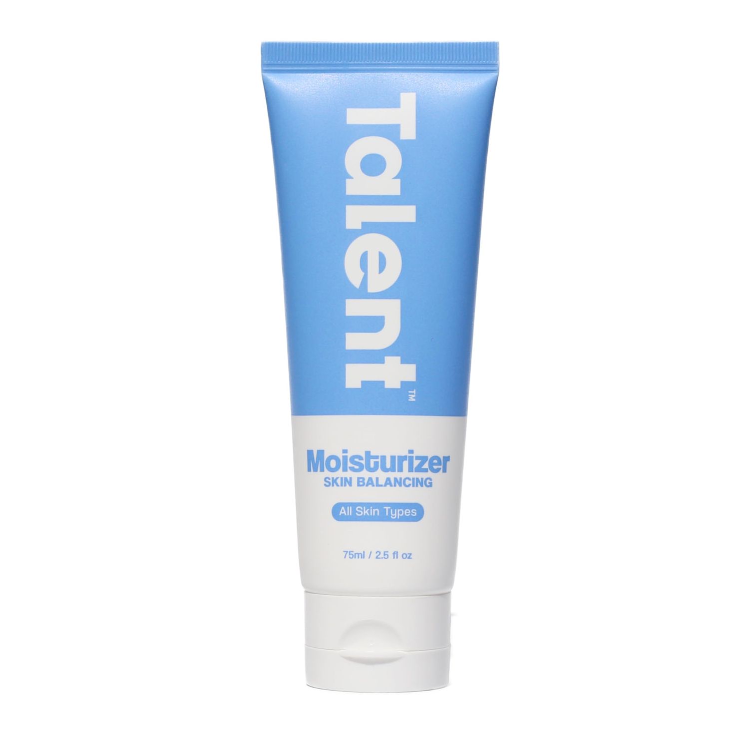 Talent Mens Skin Balancing Moisturizer, Fragrance-Free, Non-Greasy, Lightweight, 2% Niacinamide, Sensitive Skin, All Skin Types, EWG Verified, Vegan and Cruelty-free, 2.5 fl oz