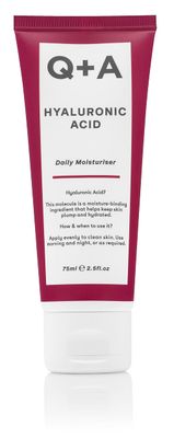Q+A Hyaluronic Acid Moisturiser 75ml