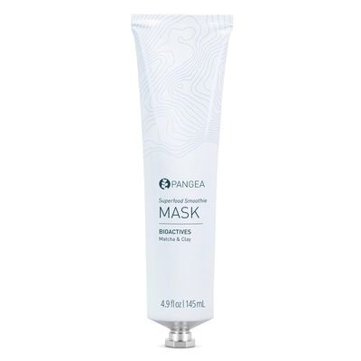 Pangea Organics - Natural Matcha + French Clay Superfood Smoothie Face Mask | Vegan, Non-Toxic, Sustainable Clean Beauty (Aluminum Tube, 4.9 oz | 145 ml)
