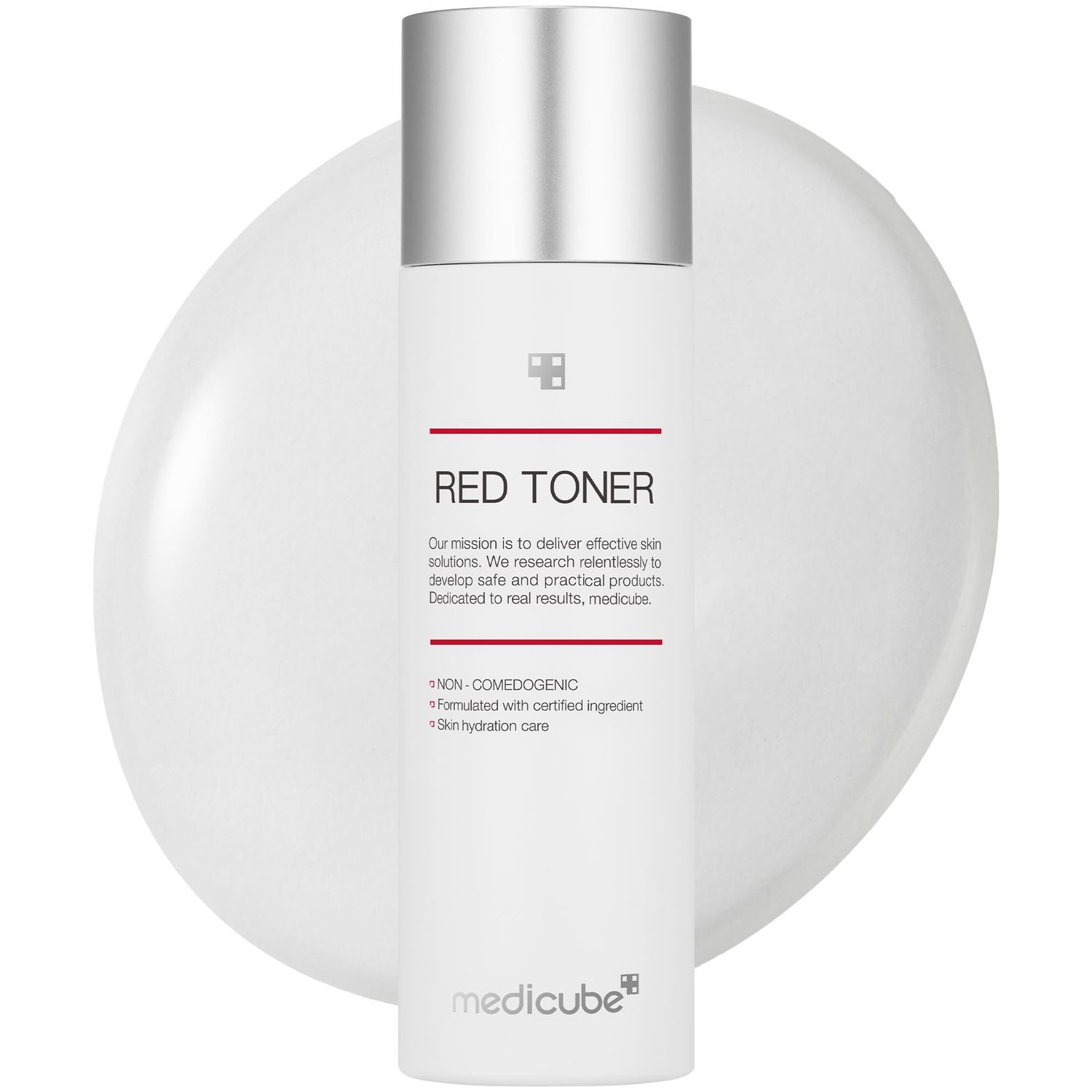 Medicube Red Toner 2.0 || Low-irritating Formula for Acne-Prone Skin | Soothing and Relieving | Formulated with BHA, Niacinamide &amp; Adenosine | Non-comedogenic | Korean Skincare (3.38fl.oz.)