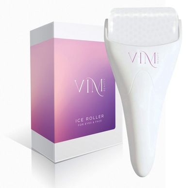 Skincare Ice Roller for Face - Facial Cold Massage Roller for Puffiness, Depuffing Eyes, Headaches, Muscle Pain, Skin Pores - Spa Accessories &amp; Self Care Gift for Women, Daughter &amp; Her Birthday