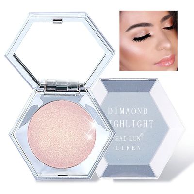 ZARICS Shimmer Cream Highlighter Palette, Rose Gold, Glitter/Shimmery Finish, Long Lasting Waterproof Facial Cosmetic, Cruelty Free, 2.0 Fl Oz, 1 Unit