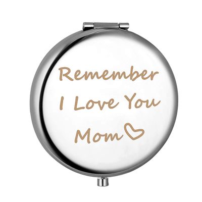 sedmart Gift for Mom from Daughter and Son,Mothers Day Birthday Gift Ideas for Mom, Personalized Mother Daughter Gifts,Mother Son Gifts, Remember I Love You Mom Mirror