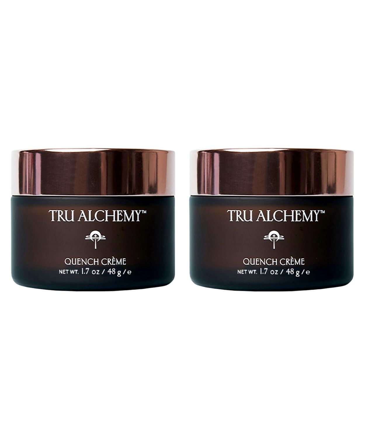 Quench Crme Daily Facial Moisturizer | Hyaluronic Acid, Vitamin C, &amp; Bakuchiol (better than Retinol) | Daily Firming Skin Moisturizer Face Cream for Women | 1.7 fl oz/48 g (2-Pack)