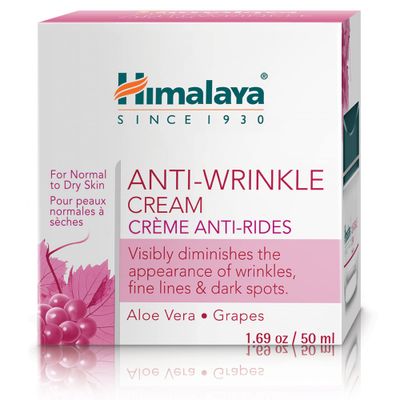 Himalaya Anti-Wrinkle Cream for Reducing Wrinkles, Fine Lines and Dark Spots, Moisturizes &amp; Repairs, 1.69 oz