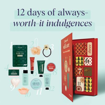 SpaLife Holiday 12-Day Beauty Advent Calendar - Travel-Friendly Skincare - Gift Set - 12 Days of Self-Care Spa Set - Body Care Skin Care - SpaLife Holiday Stocking Stuffer