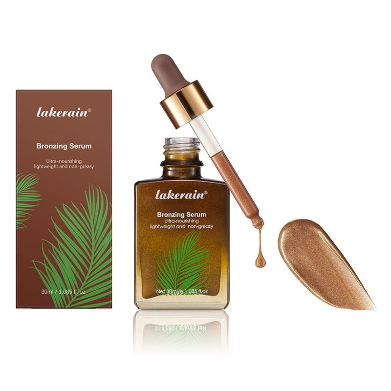 SWETIYOU Bronzing Drops, Liquid Bronzer Drops for Face &amp; Skin, Ultra-nourishing Lightweight and Non-greasy Glow Bronzing Serum Drops for Radiant, Natural Sun-Kissed Glow