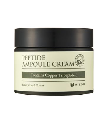MIZON Peptide Ampoule Cream with Adenosine Lavander Oil Fine Line Treatment Moisturizing Elastin Boost Korean Skincare (1.69 fl oz)