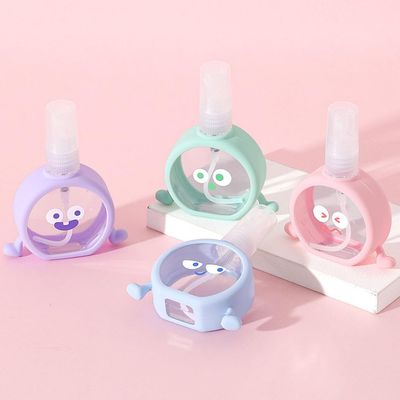 Travel Spray Bottle 55 ml / 1.85 oz, 4 Pack Empty Fine Mist Plastic Mini Travel Bottle Set, Reusable Small Refillable Liquid Containers for Perfume, Alcohol, Water, Toners, Misting &amp; Skin Care