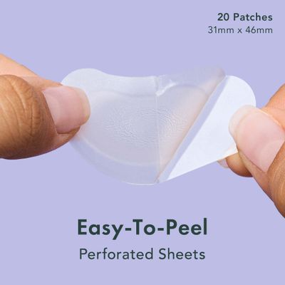 Rael Pimple Patches, Miracle Patches Large Spot Control Cover - Hydrocolloid Acne Patches for Face, Strip for Breakouts, Zit, Blemish Spot, Facial Stickers, All Skin Types, Vegan (20 Count)