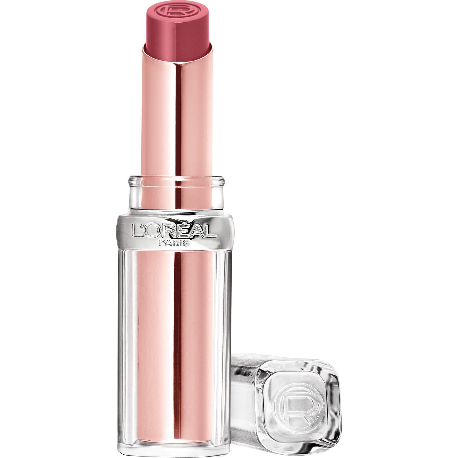 LOral Paris Glow Paradise Hydrating Balm-in-Lipstick with Pomegranate Extract, Blush Fantasy, 0.1 Oz
