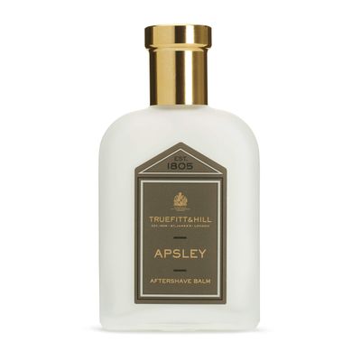 Truefitt &amp; Hill Luxury Aftershave Balm - Apsley - Premium Soothing Moisturizer with Aloe Vera Extract - Ideal for Sensitive Skin, Razor Burn Relief, and a Silky Smooth Finish - 3.38 oz.