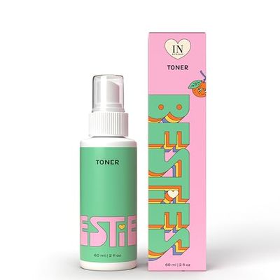 InstaNatural Besties Gentle Teen Spray Toner for Face, with Vitamin C &amp; Witch Hazel, Alcohol Free, Hydrating Makeup Remover, Breakout Control, Teen Skin Care Essential, Citrus Scent, 2 Fl Oz