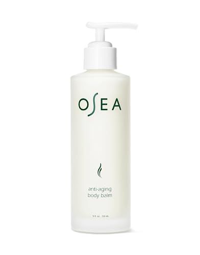 OSEA Anti-Aging Body Balm 5 oz - Firming &amp; Tightening Body Lotion for Hydration - For Silky Glowing Skin - Nutrient-Rich Seaweed Body Lotion - Clean &amp; Vegan Body Care Anti-Aging Body Moisturizer