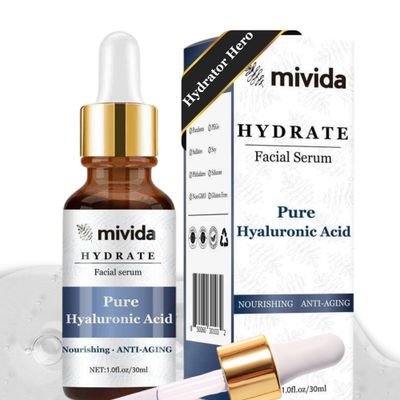Simply Premium Hyaluronic Acid Serum For Face | Anti-Aging Face Serum | Ultra Hydrating Face Serum | 1floz