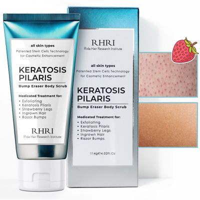 KP Bump Eraser Body Scrub, Keratosis Pilaris Treatment, Strawberry Legs Treatment for Women, Bump Eraser Body Scrub, Keratosis Pilaris, Body Scrub for Strawberry Legs