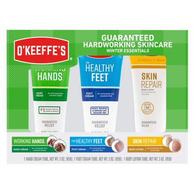 O&#39;Keeffe&#39;s Winter Essentials Including Working Hands, Healthy Feet and Skin Repair