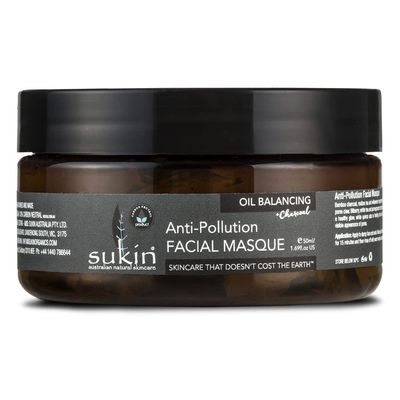 SUKIN Oil Balancing Charcoal Facial Masque, 100 ML