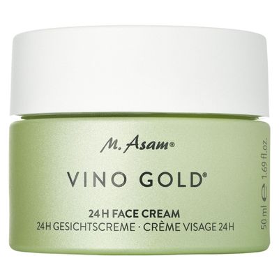 M. Asam VINO GOLD 24h Facial Cream (1.69 Fl Oz)- 24h day cream &amp; night moisturizer against lines &amp; wrinkles, protection against skin aging, anti-aging, vegan facial care, skincare for women.