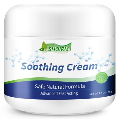 SHOIRM Soothing Cream for Dry Cracked Feet,Moisturizer for Rough, Cracked &amp; Itchy Skin