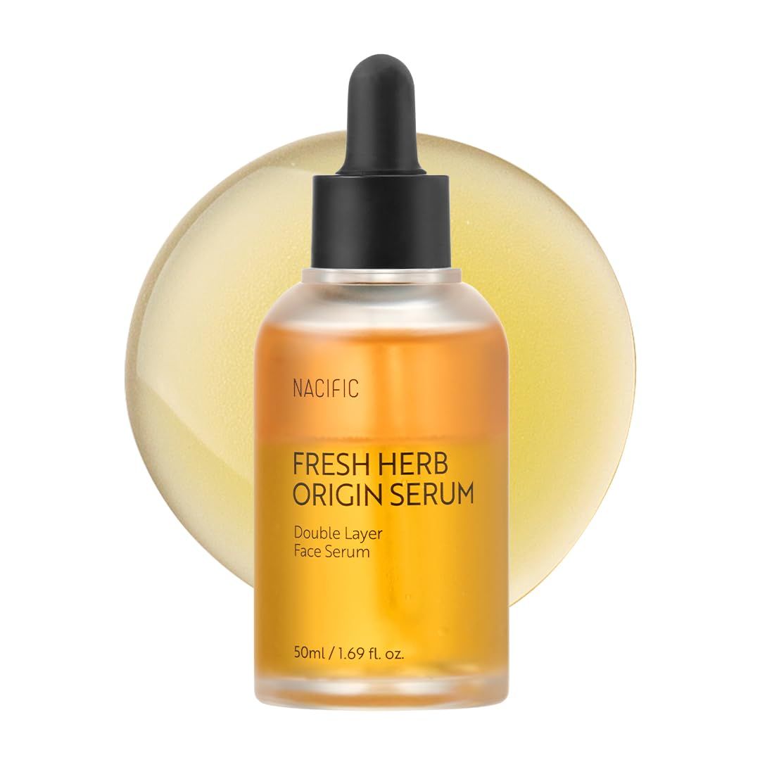 NACIFIC Fresh Herb Origin Facial Serum 1.69fl.oz 50ml Essence with Vitamin B, Vitamin C and botanical oil Essence Radiance Skin's moisture barrier Korean skincare for All skin types Christmas gift