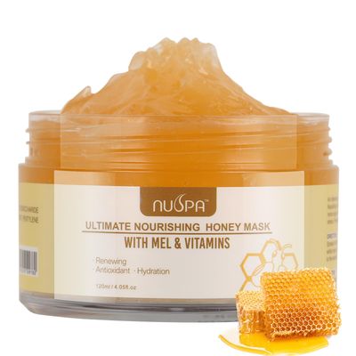NUSPA Ultimate Nourishing Vitamins Honey Face Mask Skincare, Deep Cleansing, Daily Anti-Aging Jelly Facial Mask,Remove Dark Circle,Facial Skin Care Face Nose Foot Mask for Women,Men