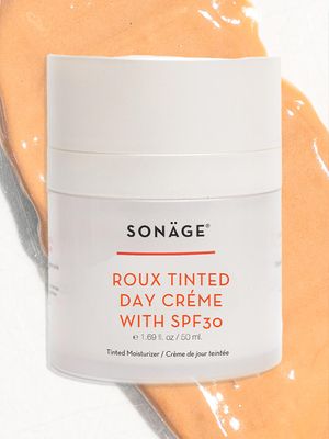 Sonage Roux Tinted Day Creme with SPF 30 | Natural Lightweight Mineral Sunscreen with Zinc Oxide | No Whitecaste | Ideal Under Makeup