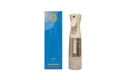 Rabayya Continuous Mist Hair Spray Bottle (Continuous Water Mister for Plants, Skin Care, Cleaning, Hairstyling &amp; Misting) 10.1 Ounce