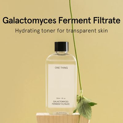 ONE THING Galactomyces Ferment Filtrate Toner 5.07 Fl Oz | Hydrating Facial Daily Essence for Clear Transparent Glowy Smooth Plump Radiant Skin, Revitalizing Soothing Dull Tone | Korean Skin Care