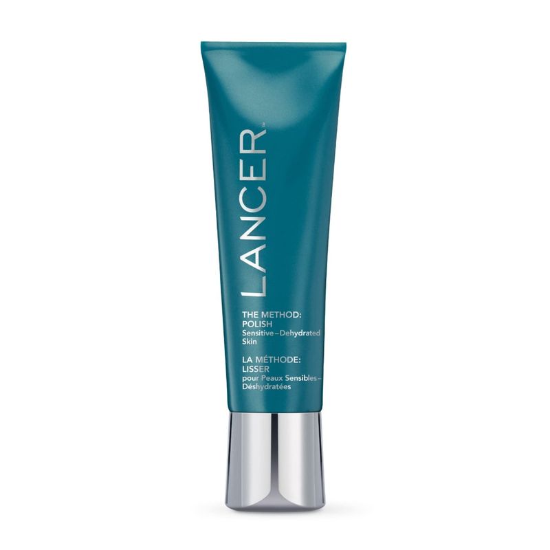 Lancer Skincare The Method: Polish Facial Exfoliator, Daily Exfoliating Face Wash with Natural Minerals, Sensitive Dehydrated Skin, 4.2 Fluid Ounces