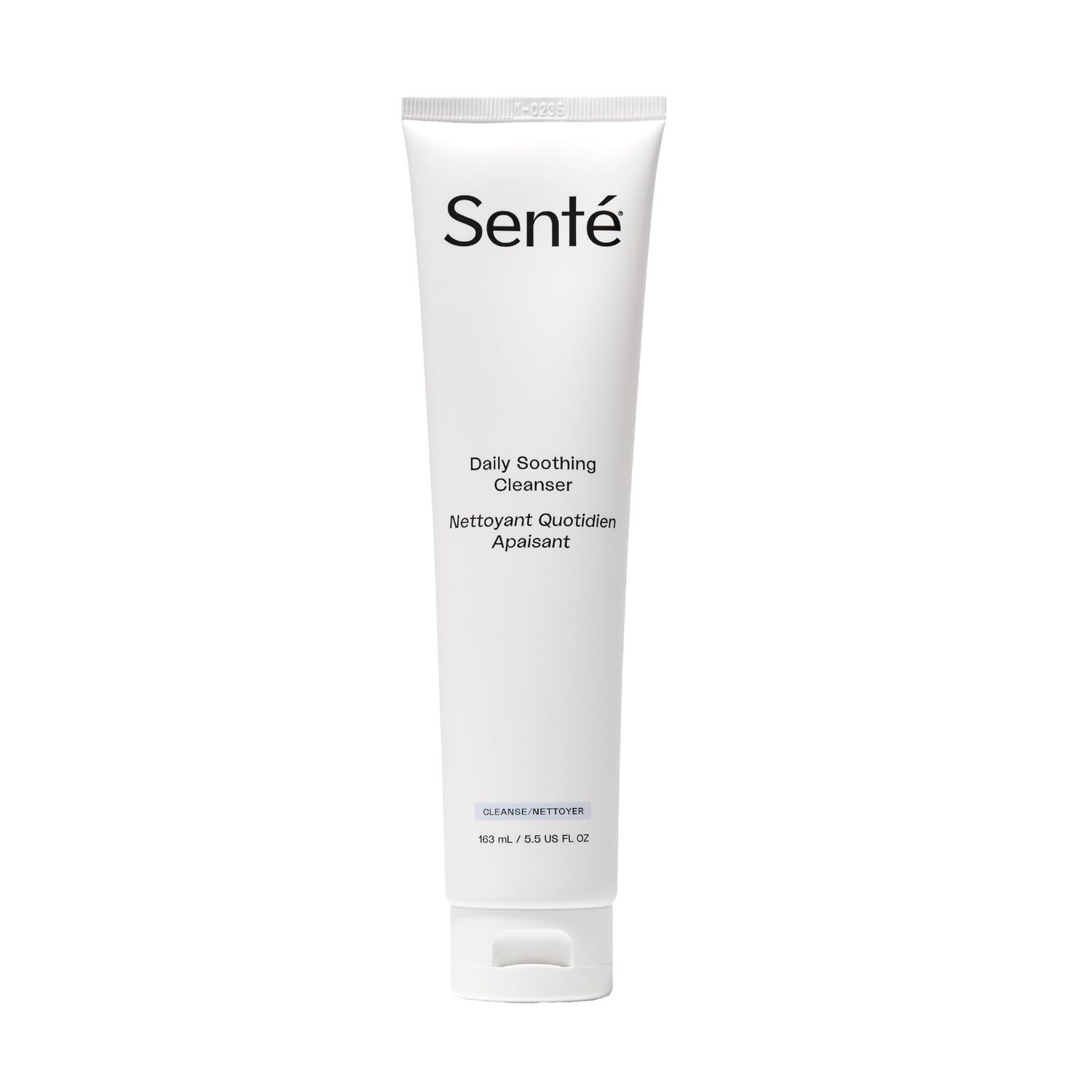 Sent Daily Soothing Facial Cleanser For Dry and Sensitive Skin - Gently Removes Oil, Impurities and Makeup - with Vitamin E - 5.5 Fl Oz