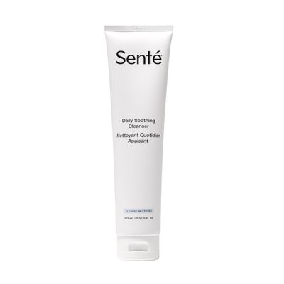 Sent Daily Soothing Facial Cleanser For Dry and Sensitive Skin - Gently Removes Oil, Impurities and Makeup - with Vitamin E - 5.5 Fl Oz