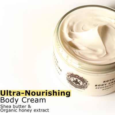 Panier des Sens - Honey Ultra Rich Body Cream for Women - Hydrating Body Moisturizer for Dry Skin - Body Butter with Shea Butter &amp; Organic Honey - 99% Natural Ingredients Body Care - 8.45 Floz